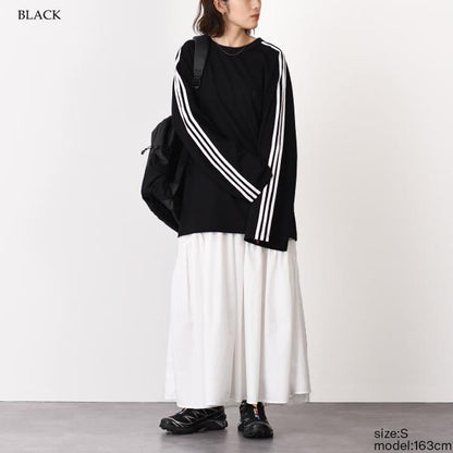 Y-3 ワイスリー Y-3 LONG SLEEVE TEE 3-STRIPES