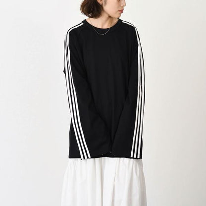 Y-3 와이슬리 Y-3 LONG SLEEVE TEE 3-STRIPES 