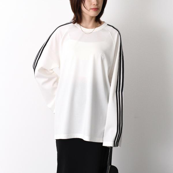 Y-3 와이슬리 Y-3 LONG SLEEVE TEE 3-STRIPES 