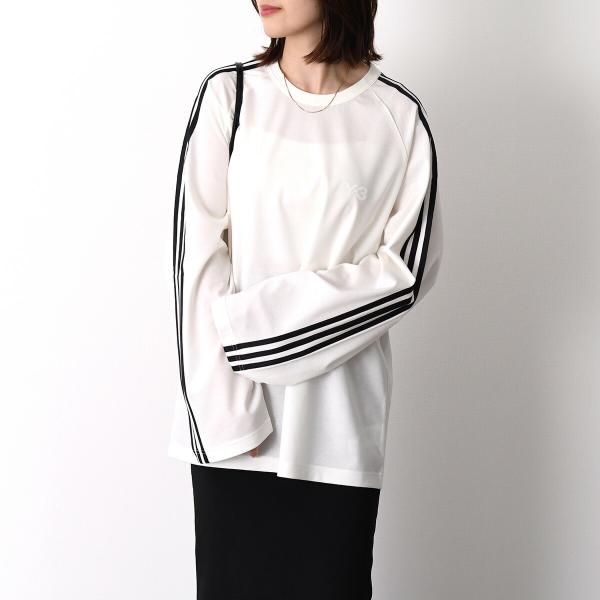 Y-3 와이슬리 Y-3 LONG SLEEVE TEE 3-STRIPES 