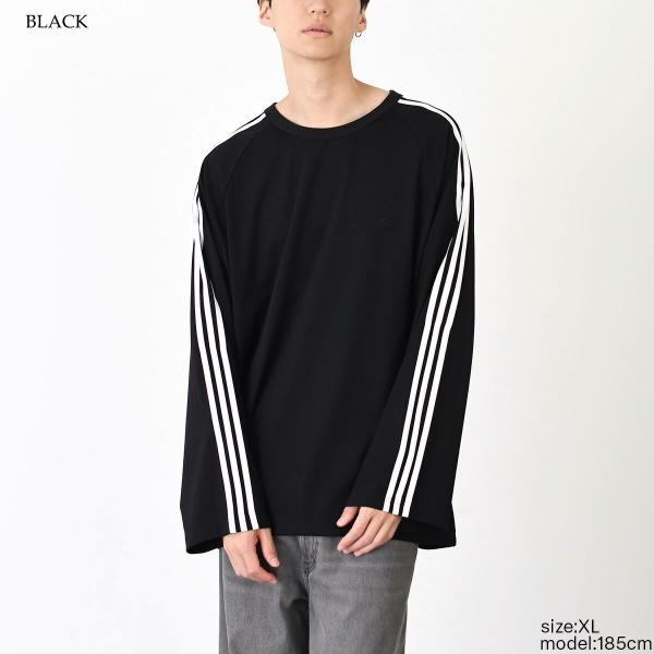Y-3 와이슬리 Y-3 LONG SLEEVE TEE 3-STRIPES 