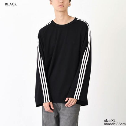 Y-3 와이슬리 Y-3 LONG SLEEVE TEE 3-STRIPES 