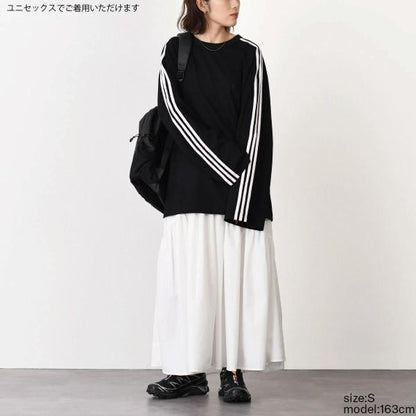 Y-3 와이슬리 Y-3 LONG SLEEVE TEE 3-STRIPES 