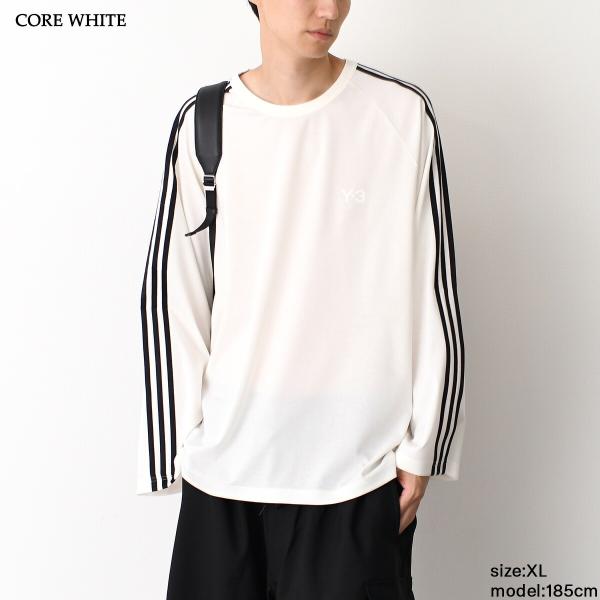 Y-3 와이슬리 Y-3 LONG SLEEVE TEE 3-STRIPES 