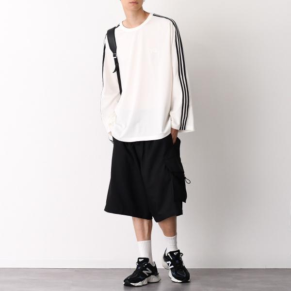 Y-3 와이슬리 Y-3 LONG SLEEVE TEE 3-STRIPES 