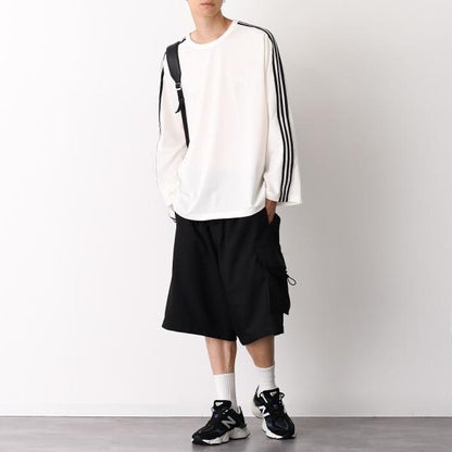 Y-3 와이슬리 Y-3 LONG SLEEVE TEE 3-STRIPES 