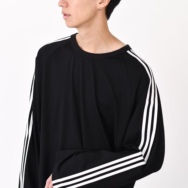 Y-3 ワイスリー Y-3 LONG SLEEVE TEE 3-STRIPES