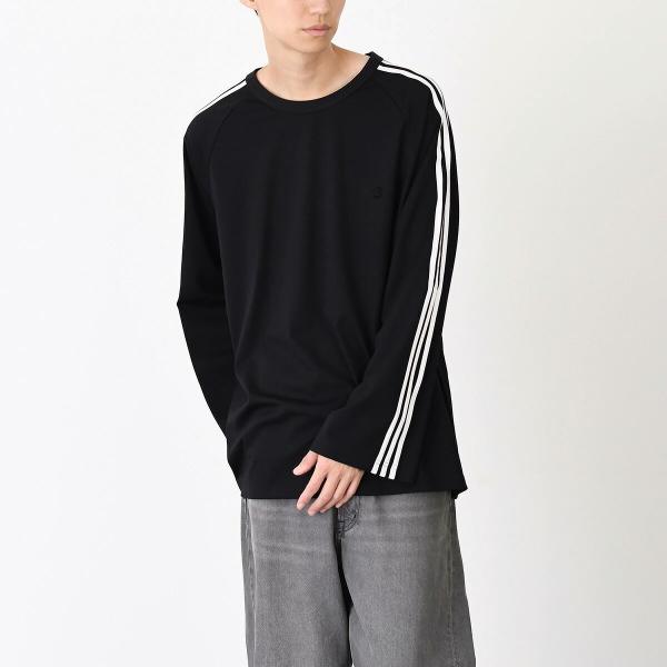 Y-3 와이슬리 Y-3 LONG SLEEVE TEE 3-STRIPES 