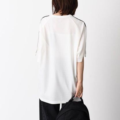 Y-3 SHORT SLEEVE TEE 3-STRIPES