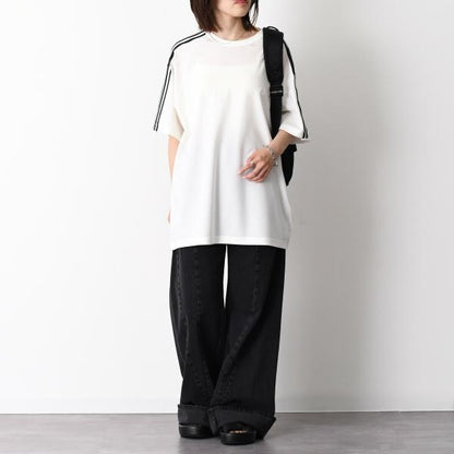 Y-3 SHORT SLEEVE TEE 3-STRIPES
