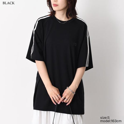Y-3 SHORT SLEEVE TEE 3-STRIPES