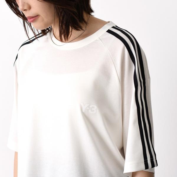 Y-3 SHORT SLEEVE TEE 3-STRIPES