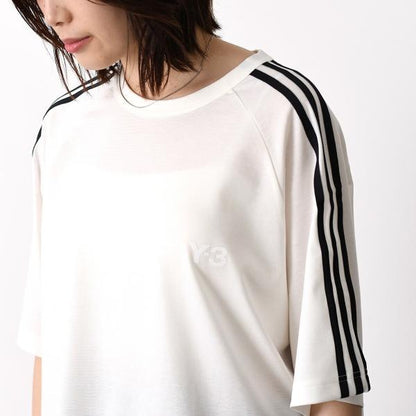 Y-3 SHORT SLEEVE TEE 3-STRIPES