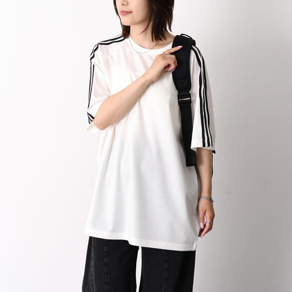 Y-3 SHORT SLEEVE TEE 3-STRIPES