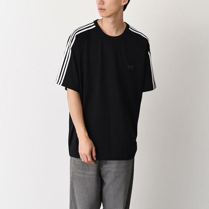 Y-3 SHORT SLEEVE TEE 3-STRIPES