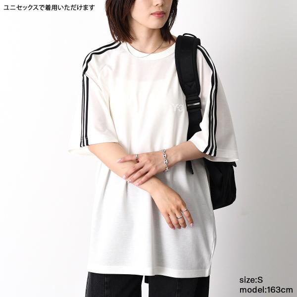 Y-3 SHORT SLEEVE TEE 3-STRIPES