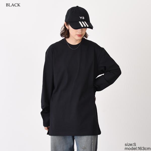 Y-3 GRAPHIC LONG SLEEVE TEE