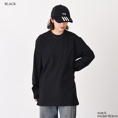 Y-3 GRAPHIC LONG SLEEVE TEE