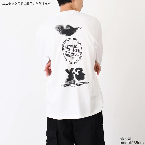 Y-3 와이슬리 Y-3 GRAPHIC LONG SLEEVE TEE 