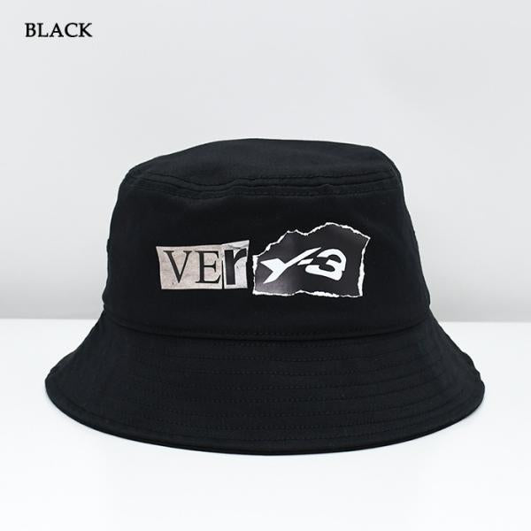 Y-3 GRAPHIC BUCKET HAT