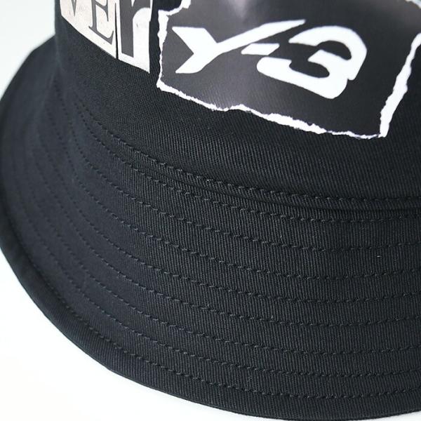 Y-3 GRAPHIC BUCKET HAT