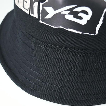 Y-3 GRAPHIC BUCKET HAT