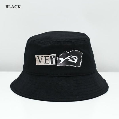 Y-3 GRAPHIC BUCKET HAT