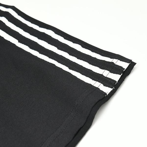 Y-3 RAW EDGE 3 STRIPES SHORT SLEEVE TEE