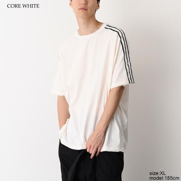 Y-3 RAW EDGE 3 STRIPES SHORT SLEEVE TEE