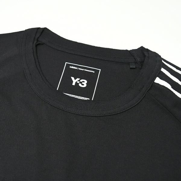 Y-3 RAW EDGE 3 STRIPES SHORT SLEEVE TEE