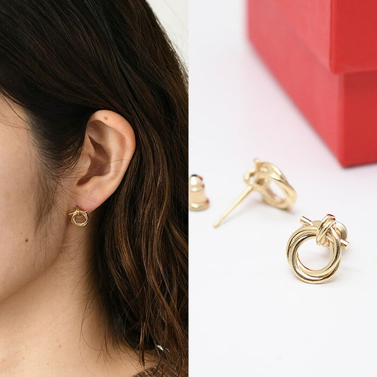 FERRAGAMO ツイスト ガンチーニ ピアス