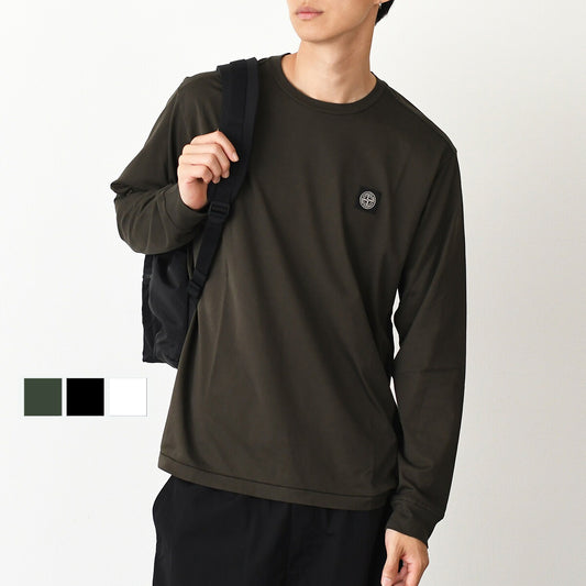 STONE ISLAND 60/2 コットンジャージー Tシャツ ロンT