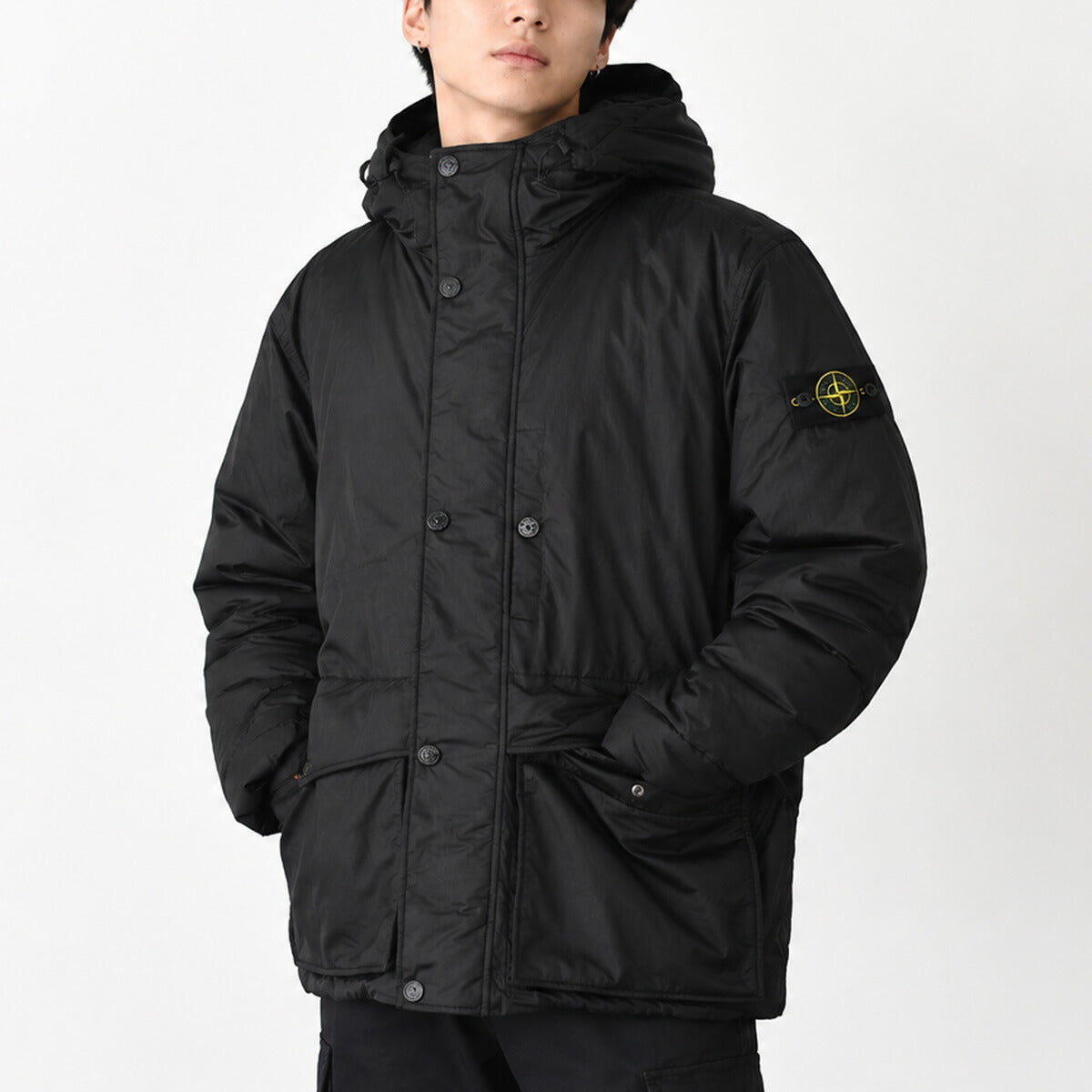 STONE ISLAND ナイロンパデッド ジャケット