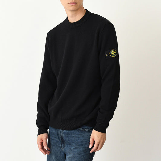 STONE ISLAND PURE RWS WOOL クルーネックニット