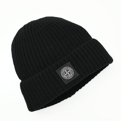 STONE ISLAND RWS GEELONG WOOL リブニット ビーニー