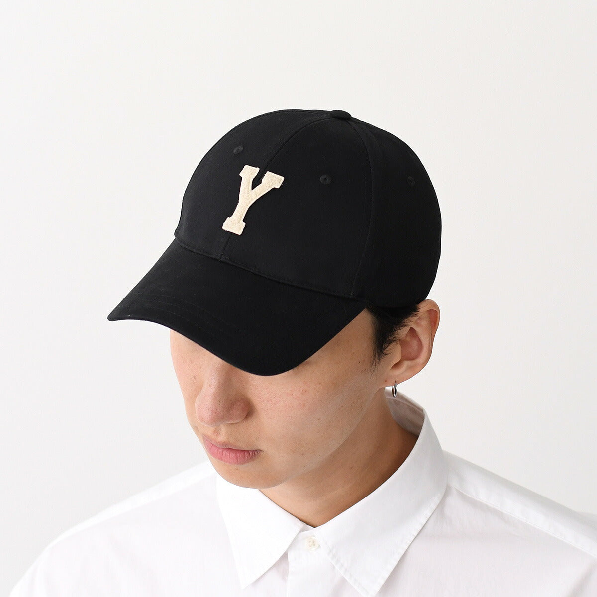 SAINT LAURENT サンローラン Y　バーシティ キャップ