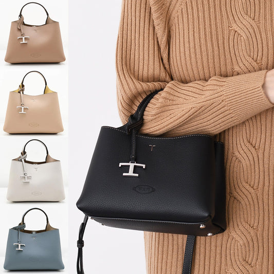 TOD'S T Timeless Micro Leather Bag 