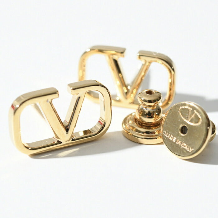 VALENTINO Vロゴ シグネチャー メタル ピアス