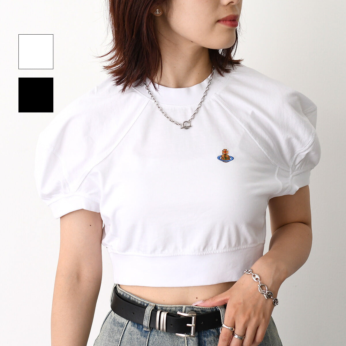 Vivienne Westwood CROPPED FOOTBALL Tシャツ