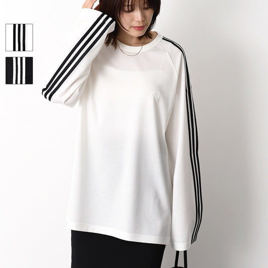 Y-3 와이슬리 Y-3 LONG SLEEVE TEE 3-STRIPES 