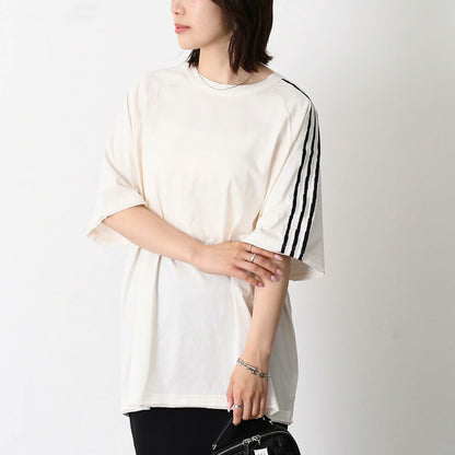 Y-3 RAW EDGE 3 STRIPES SHORT SLEEVE TEE
