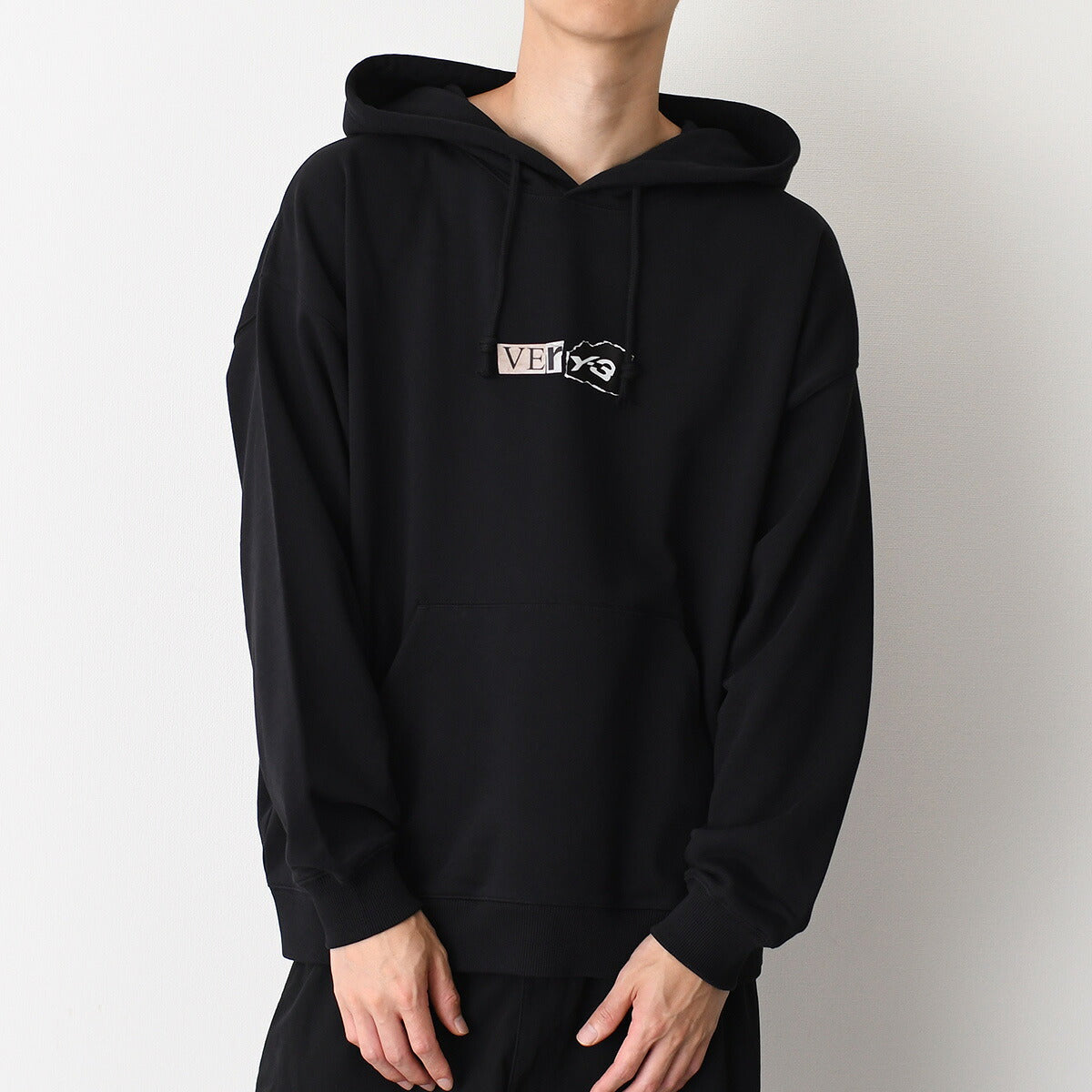 Y-3 BRUSHED TERRY GFX HOODIE